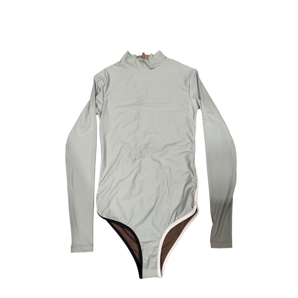 Free People Acacia Ehukai Piped Surf Rash Guard Size XS (P)